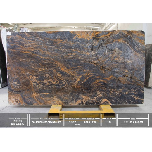 NERO PICASSO SLABS