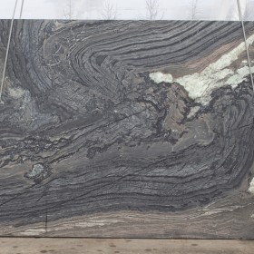SILVER BROWN WAVE  2 cm